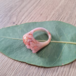 Ring - Crystal Size US 10 Pink