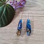 Shard Earrings - Deep Blue