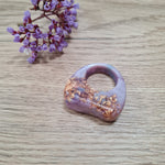 Ring - Bow Size US 9 Purple
