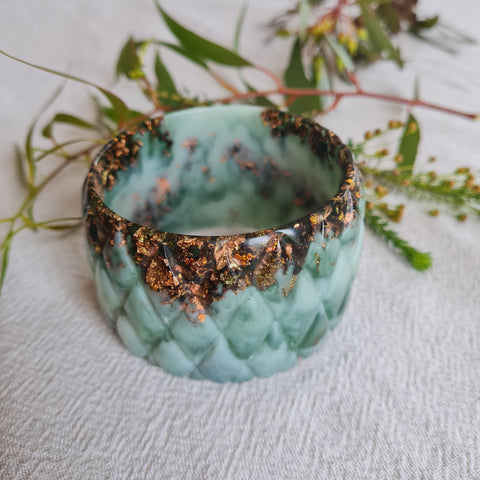Bangle - Quilted Eucalyptus