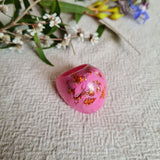 Ring Dome Size US 6 Pink