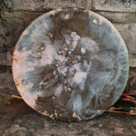 Plate - Organic - Dusty Pink and Bronze with Gold (old style)