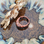 Ring - Hill - Size US 9 Black Copper