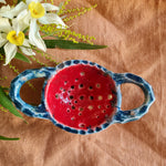 Tea Strainer - Blue/Red