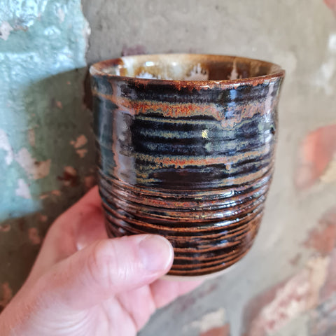 Linear Cup - Bronze Plum